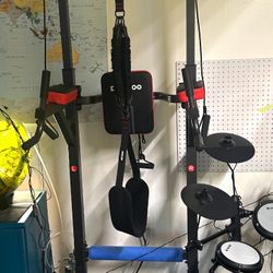 Pull Up /dip Bar With Pull Up Assist Bands 