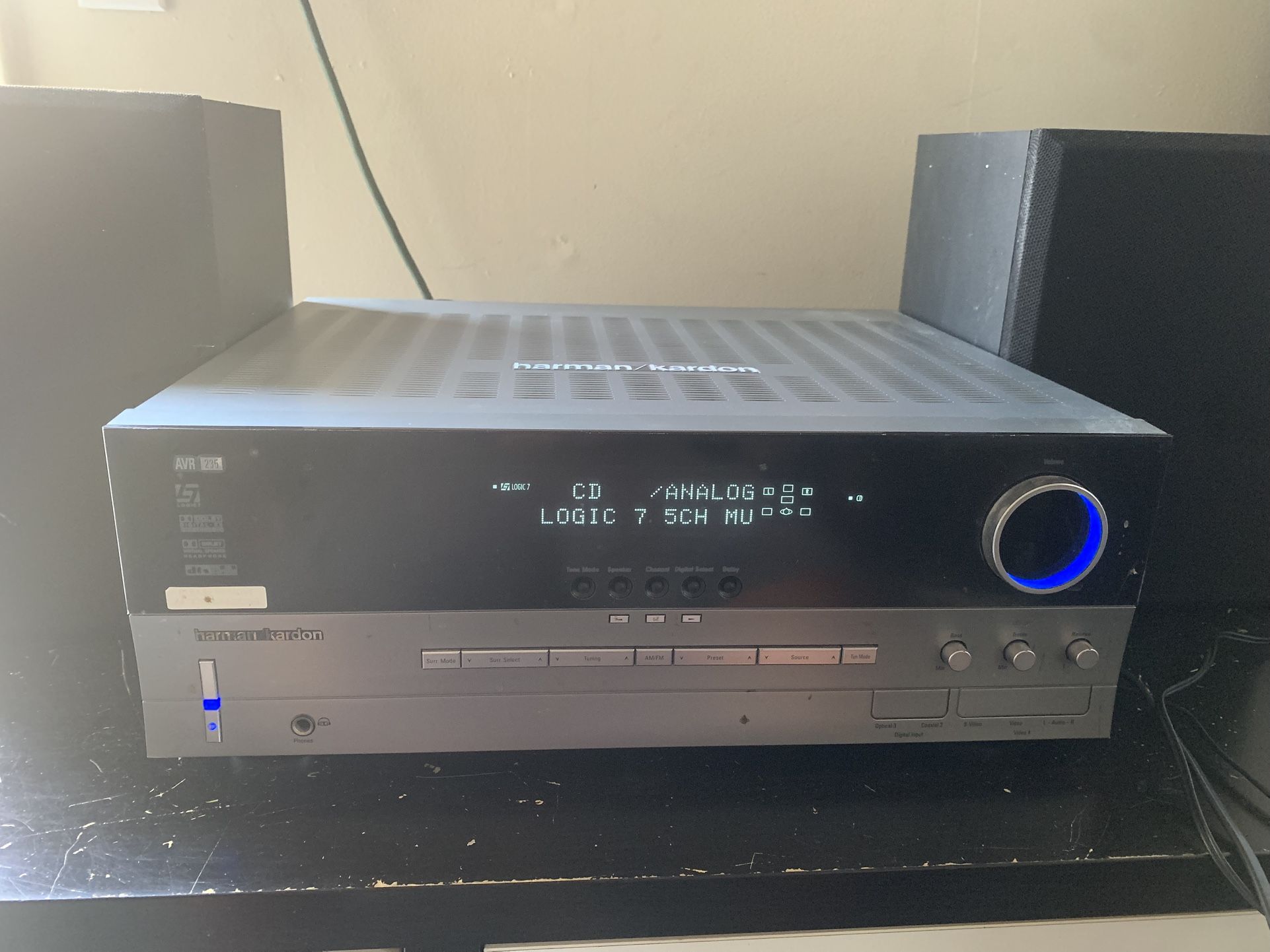 Harman Kardon AVR 235 7.1 Channel Home Theater Surround Sound Receiver Tested