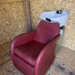 Shampoo Bowl W/ Reclining Chair