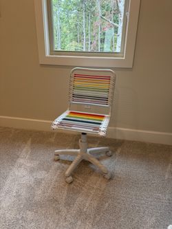 Rainbow Desk Chair!