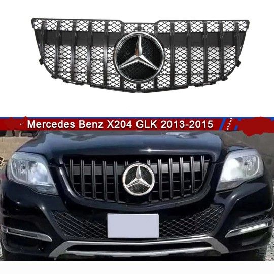 13-15 Mercedes GLK Grill W/LED Emblem