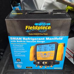 New Fieldpiece SM482V SMAN Refrigerant Manifold