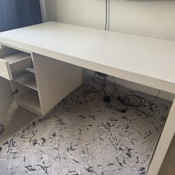 White Desk For Sale $25