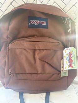 Brown Jansport backpack