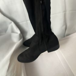 Thigh High Black Boots 10women