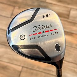 TITLEIST Pro Titanium 905R 9.5 Driver Stiff Flex Graphite ALDILA NV 65-s 45” Right Handed