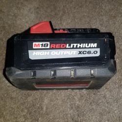 Milwaukee Xc6.0 M18 Battery