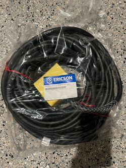 Relocatable power tap 60’ black 12/3 double side outlets
