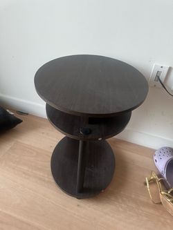 Wood Side Table