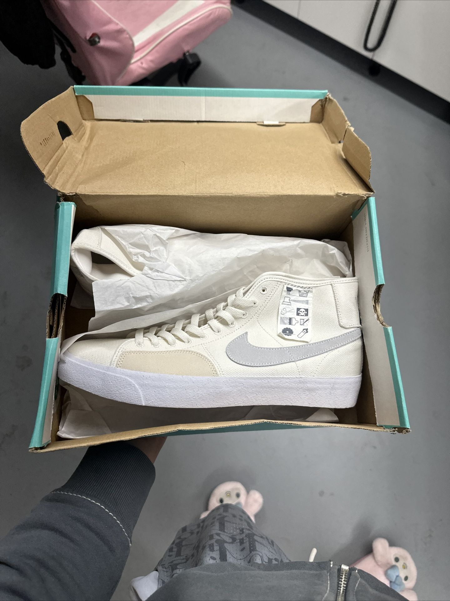 Nike SB Blazer Court Mid Summit White Skate Shoes BRAND NEW