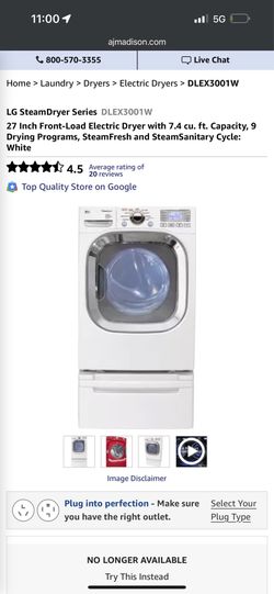 LG Washer and Dryer Set