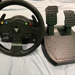 Premium Condition Thrustmaster Xbox hookup Racing Set