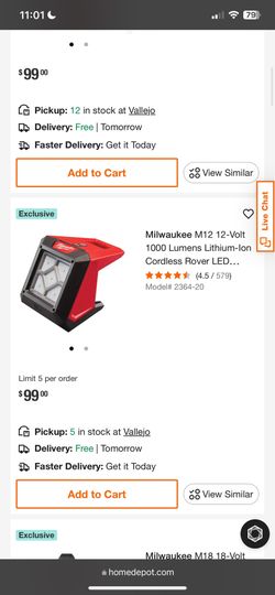 Milwaukee M12 Light