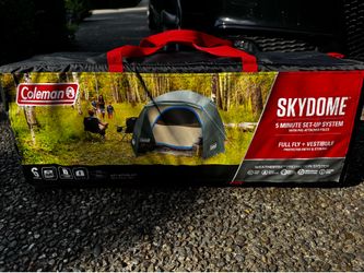 COLEMAN SKYDOME TENT: 6-PERSON 3-SEASON