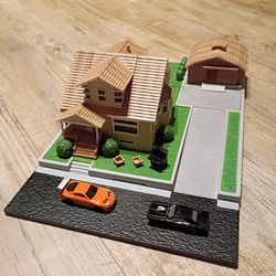 Jada Toys Fast & Furious Nano Hollywood Rides Dom Toretto's House Display