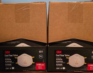 3M 8511 N95 Cool Flow Valve Respirator