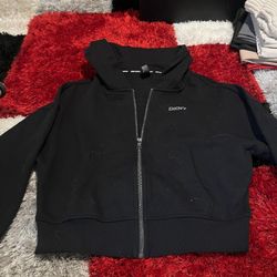 dkny zip up 