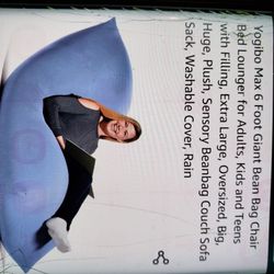 Giant Bean Bag Chair  Bed Lounger 