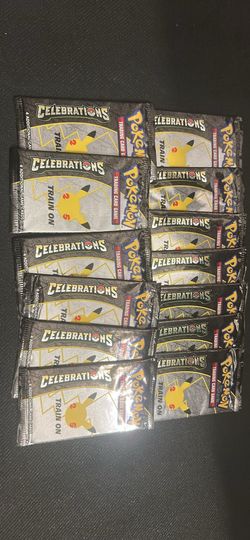 X15 celebrations sealed booster packs
