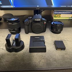 Canon Rebel T100 Dsl Camera 