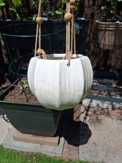 Bohemian hanging planter
