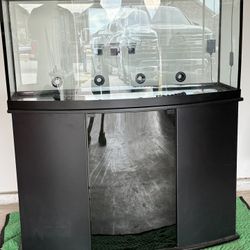 72 GALLON BOWFRONT W/STAND