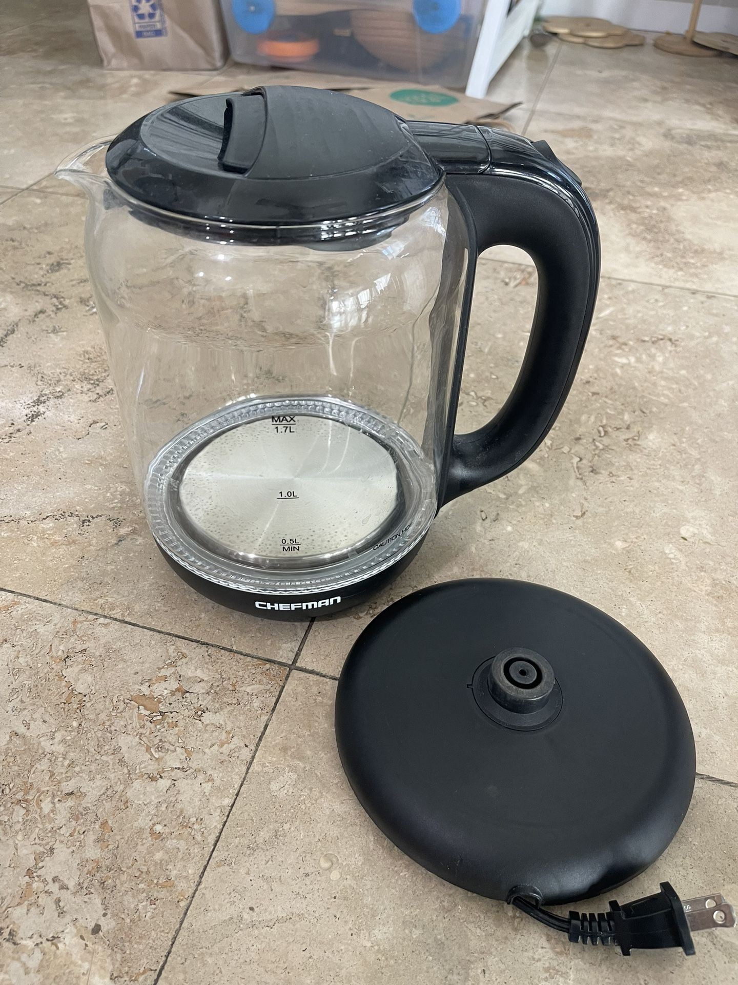 Glass Electric Water Boiler Kettle