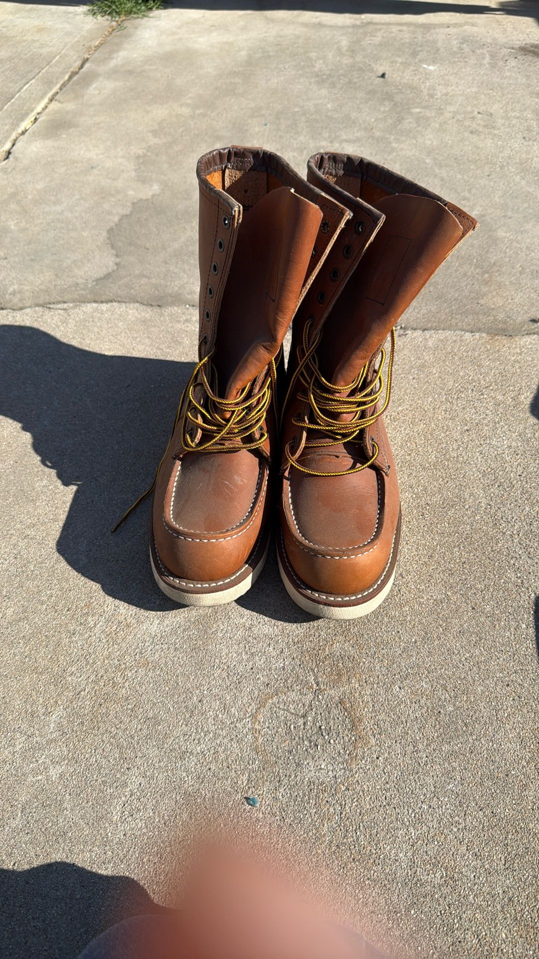 Red Wings Construction Boots