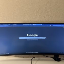 LG Curved Gaming Monitor
