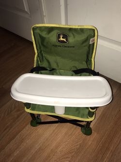 Bright Starts John Deere Pop 'N Sit Portable Booster Chair