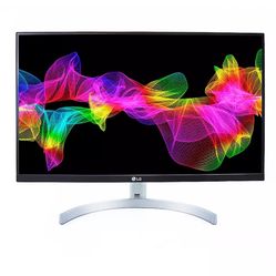 LG 27" FHD IPS 1080p Monitor 75hz 1ms AMD Freesync Borderless White 27MN60T-W