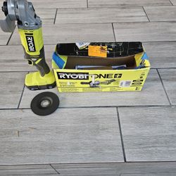 ryobi 18v 4 1/2 angle grinder 