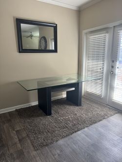 Modern Glass Dining Table