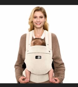 Momcozy 3-in-1 Baby Carrier 7-45lbs Apricot