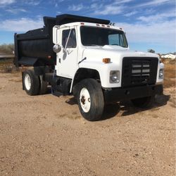 International Diesel Dump Truck With Automatic 