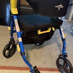 Medline Empower Rollator Premium Comfort walker