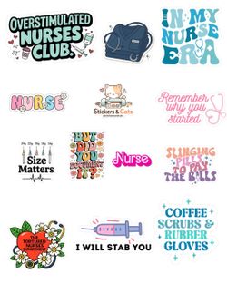 nurse stickers