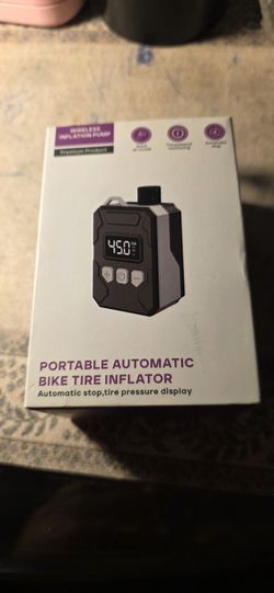 Portable Automatic Bike Tire Inflator