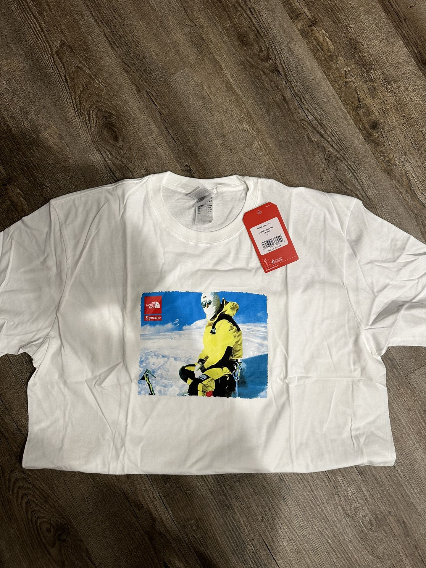 Supreme X Northface Tee Sz Xl