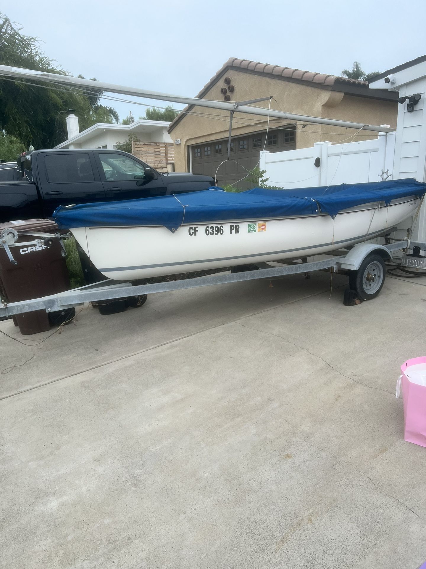 14.2 Catalina Capri With trailer