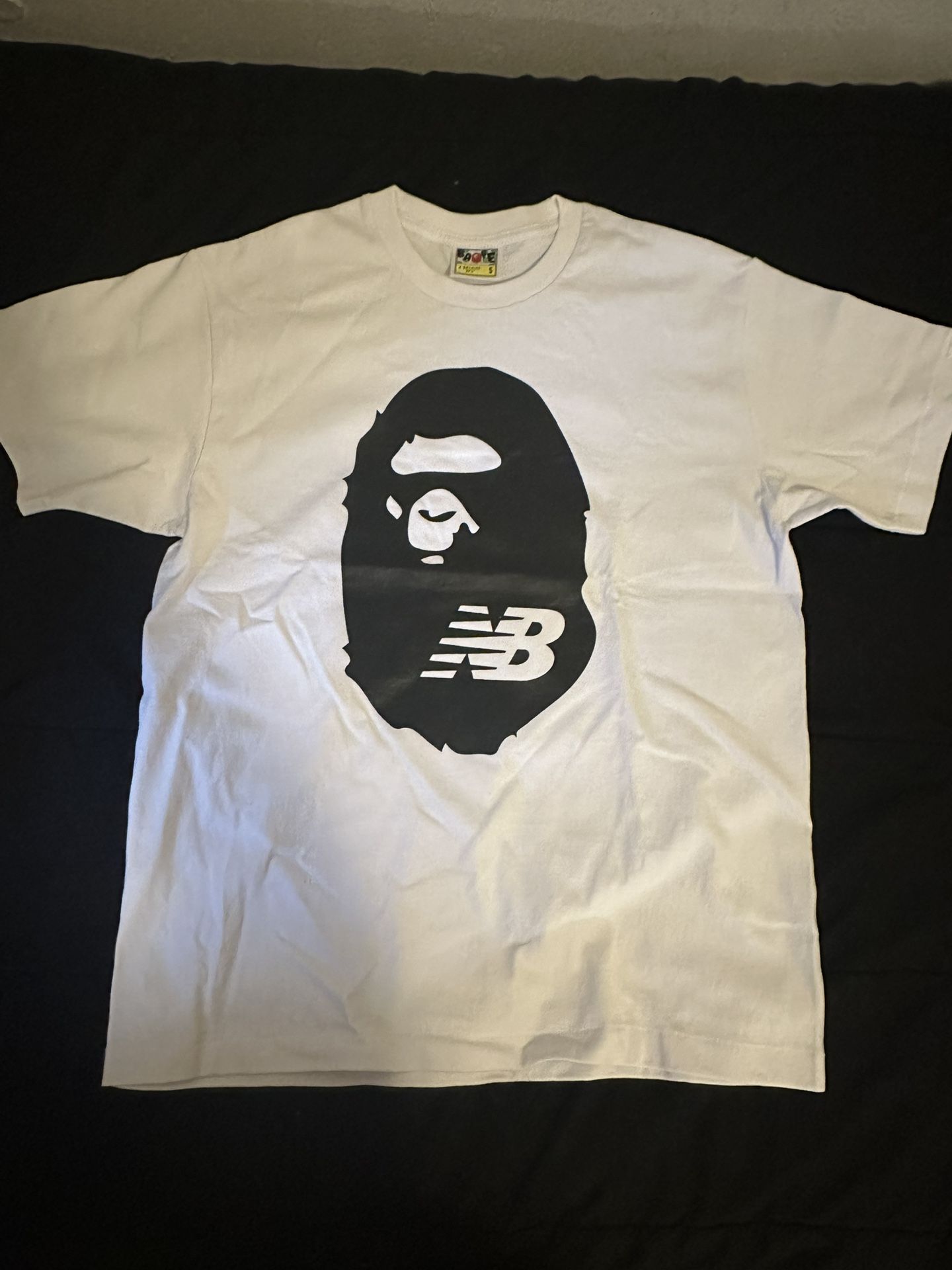 Bape X New Balance Ivory Tee