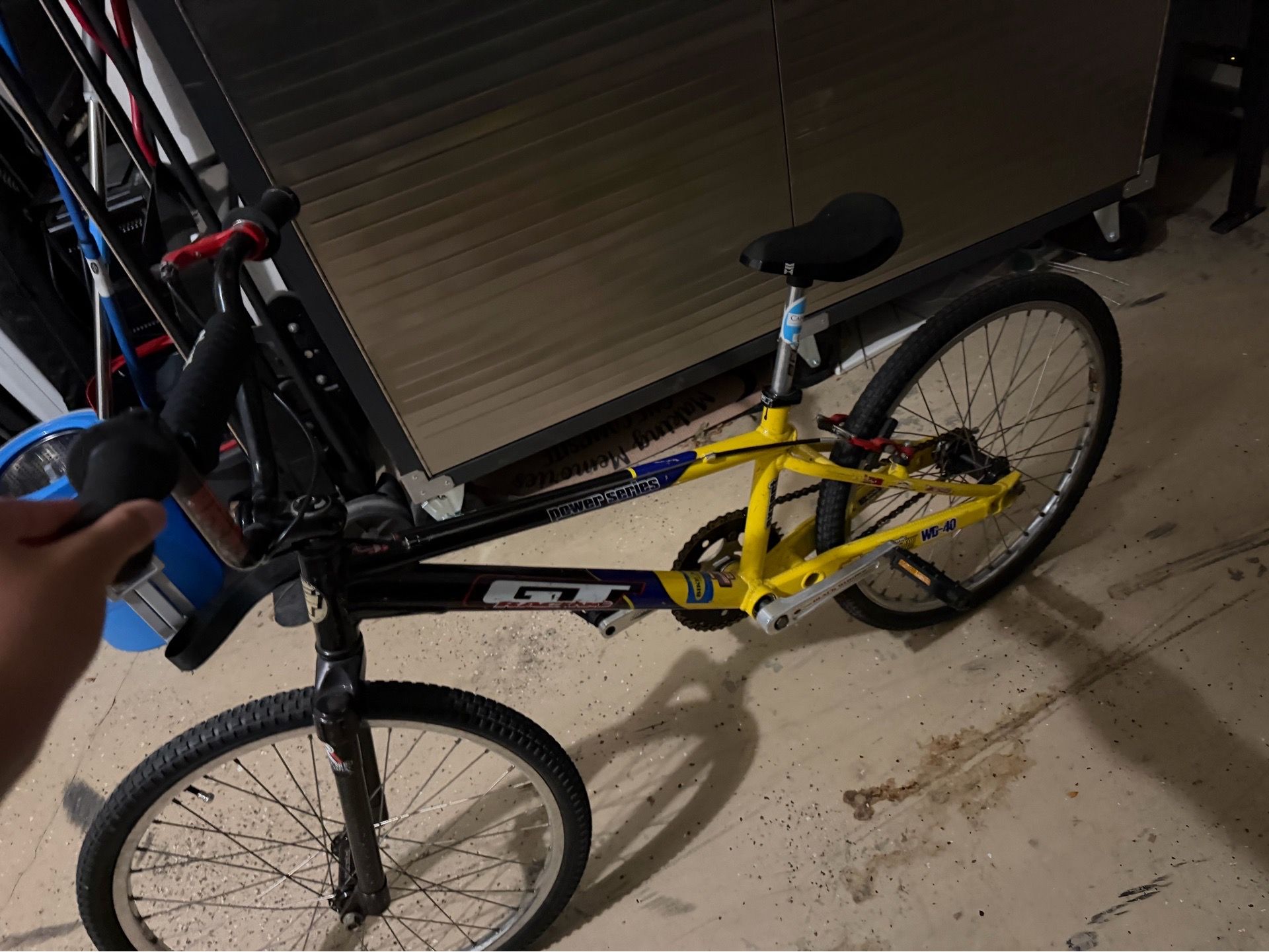 Old vintage racing bike
