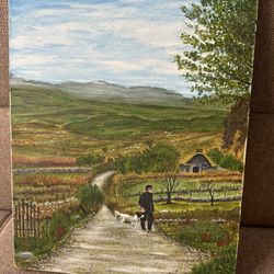 Acrylic Painting J. Sullivan 1992 