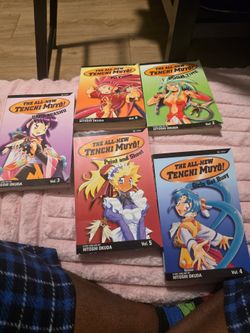 The All-New Tenchi Muyo! Manga Lot Vol. 2–6 Hitoshi Okuda OOP English