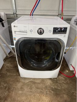 LG Mega capacity washing machine