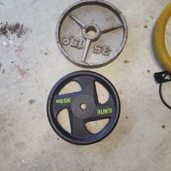 Two 35 Lb Plates
