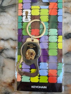 Official FIFA World Cup 2026 Bottle Opener Keychain – New Sealed