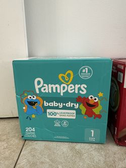 Pampers diapers size 1