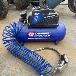 Portable Campbell Hausfeld Air Compressor – 100 PSI