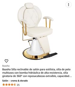 Silla De Salón Reclinable Para Estética